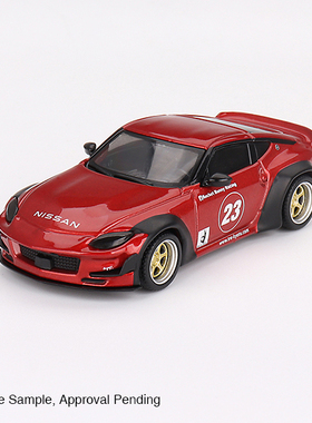 MINIGT 1:64 日产 Nissan Z Pandem Passion 红色合金汽车模型722