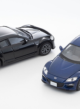 1月 Tomytec 1:64 TLV LV-N314b/c 马自达 RX-8 TypeRS 合金车模