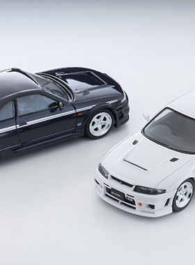 [现货]TOMYTEC TLV LV-N305d N305e 日产GTR r34 NISMO400R 白 紫