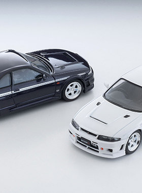 [现货]TOMYTEC TLV LV-N305d N305e 日产GTR r34 NISMO400R 白 紫