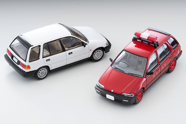 Tomytec 1:64 TLV LV-N339a 本田 Honda 思域 Pro 消防车