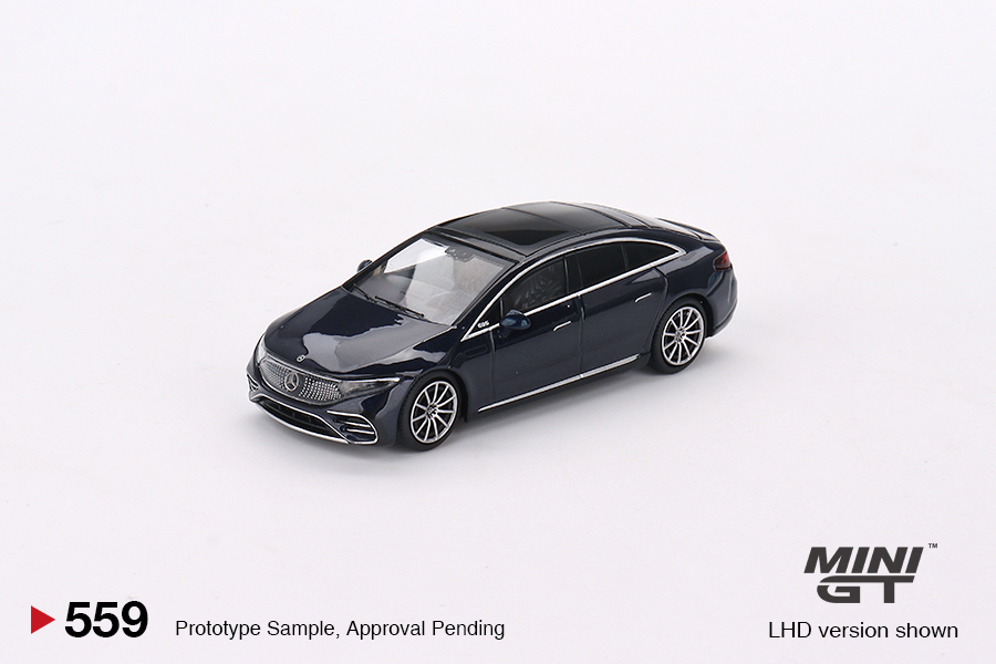 MINIGT合金1:64奔驰EQS 580 4MATIC High-tech Benz汽车模型559
