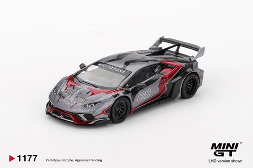 [现货]MINIGT 1:64兰博基尼小牛 Huracán GT RONIN 合金车模1177