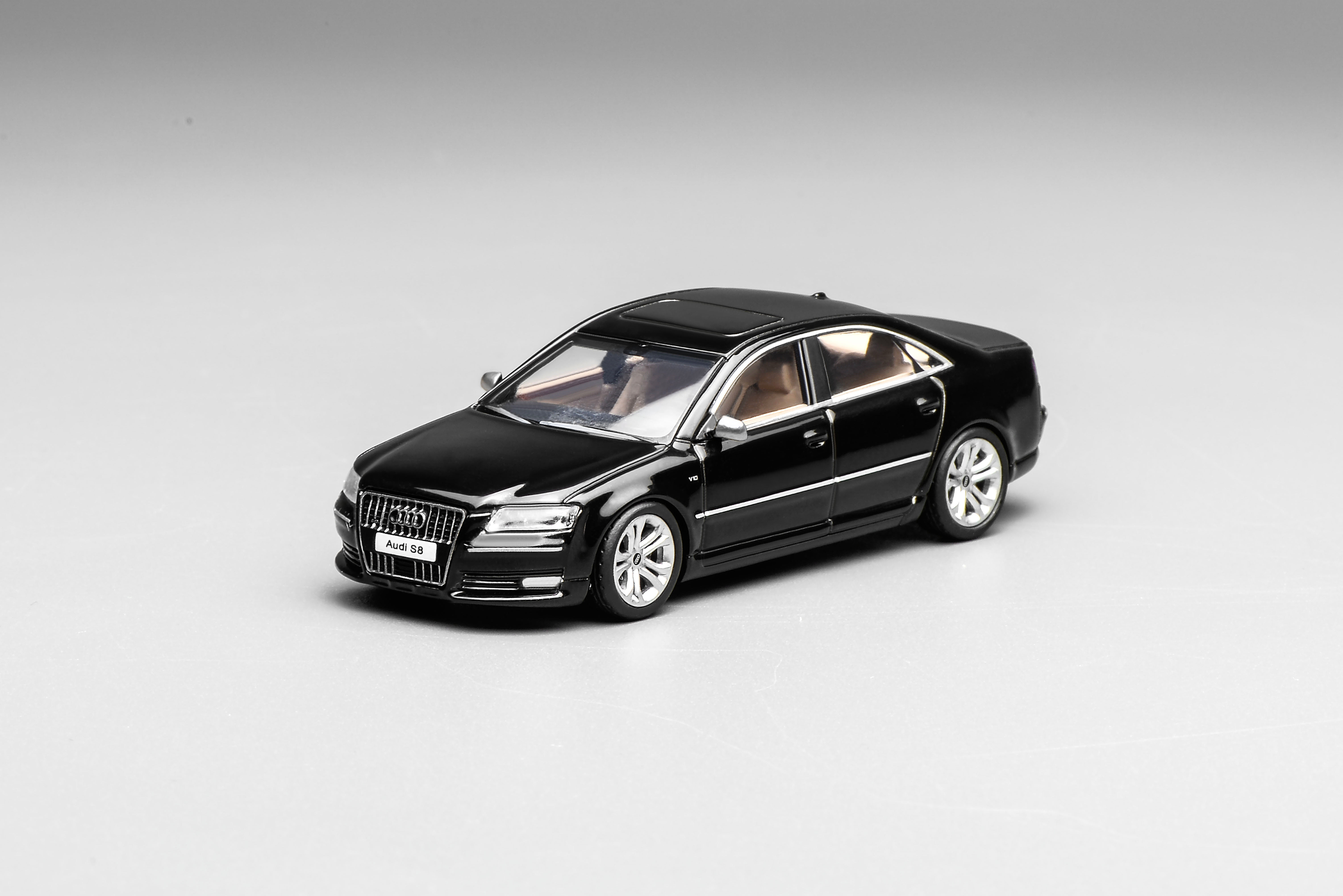 [现货]MOTORHELIX  MH 1:64 奥迪 Audi S8 2008 合金汽车模型