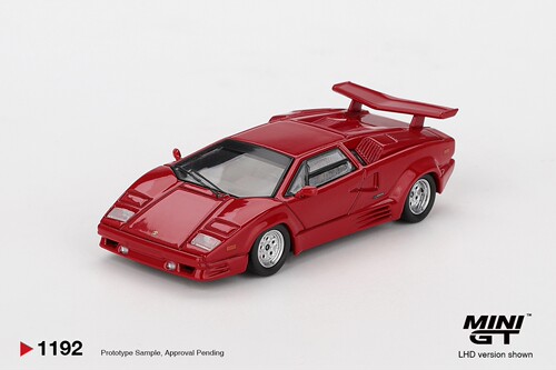 [现货]MINIGT 1:64 兰博基尼 康塔什 Countach 合金汽车模型1192