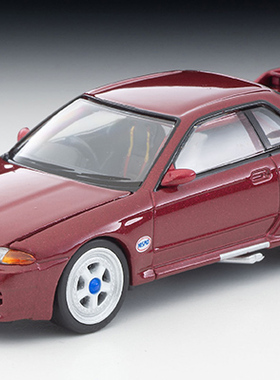 Tomytec TLV LV-N 日产 Skyline GT-R（R32）网限 红色 合金车模