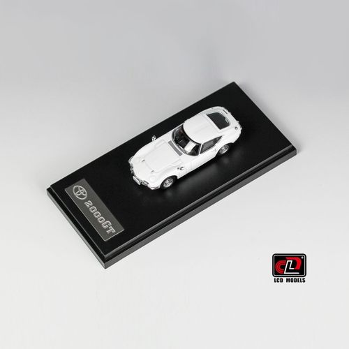 LCD 1：64 Toyota 2000GT 合金跑车模型 丰田2000GT