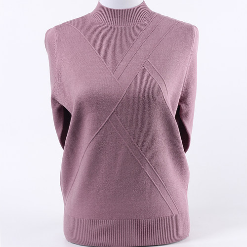 中老年女装毛衣套头长袖