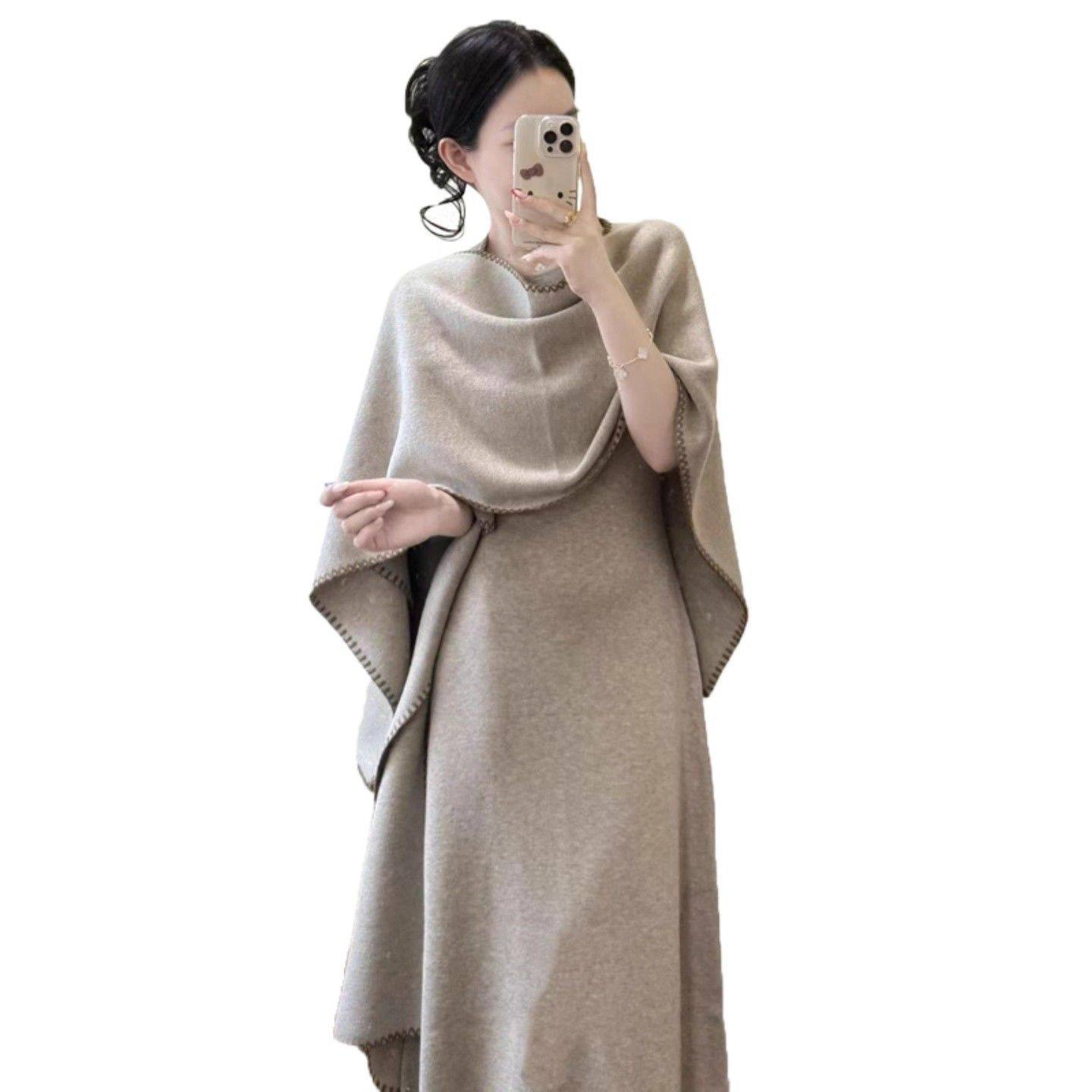 孕妇连衣裙秋季2025新款