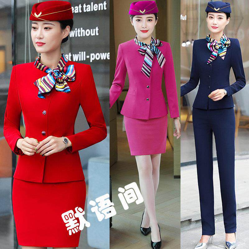 军乐队新款服装文工团打军鼓演出服婚庆开业表演服秋季空姐套装