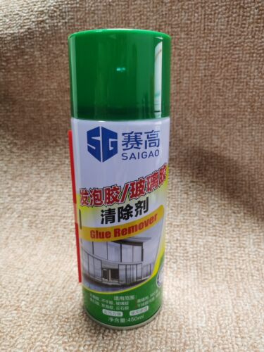 赛高发泡胶清除剂玻璃胶清除剂 胶水清洗剂 玻璃胶清洗剂 450ml