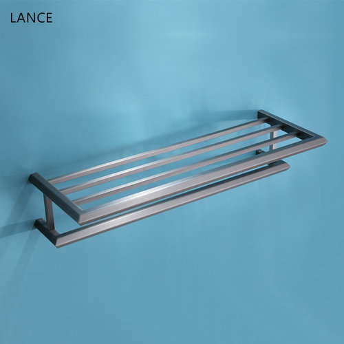LANCE浴巾架枪灰色浴室挂件