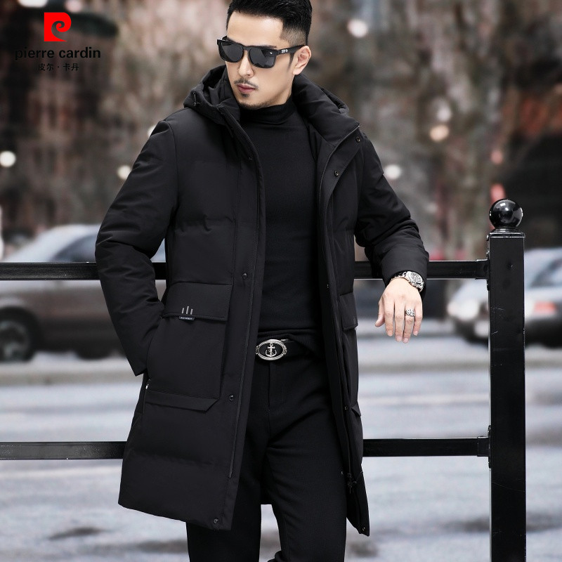 皮尔卡丹冬季新款加肥加大羽绒服