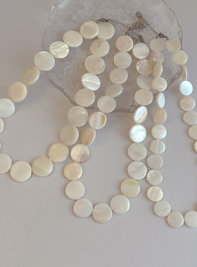 简约小众设计感天然贝壳