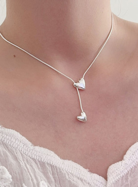 韩国ins博主同款蛇骨链流苏大小