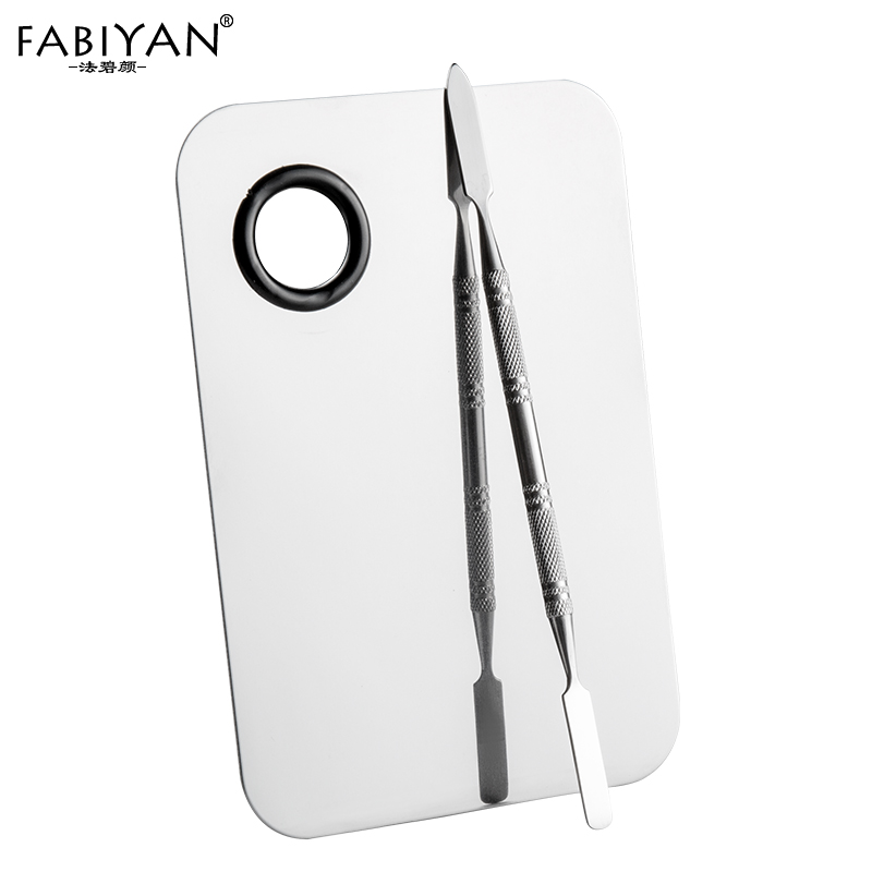 法碧颜大小号不锈钢调色板美甲