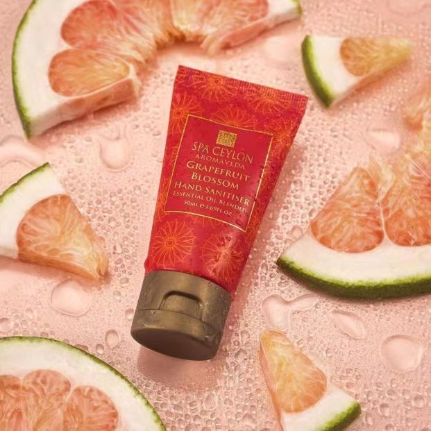 斯里兰卡spaceylon天然植物精油抗菌免洗保湿手部清洁啫喱50ml