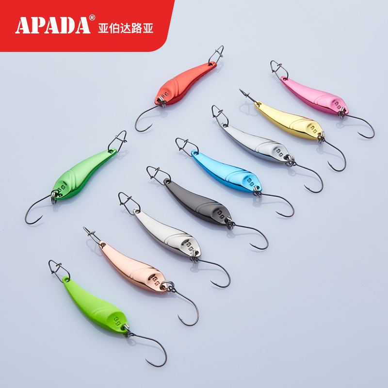 日本欧纳单钩路亚亮片亚伯达马口