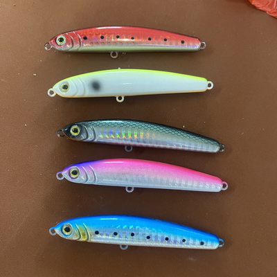 沉水铅笔带响珠 11克8cm 清仓6#加强三本钩无钩无包装刀