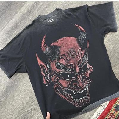 非常霸气 般若X DARCSPORT 全棉宽松水洗柔软垂感运动短袖t恤