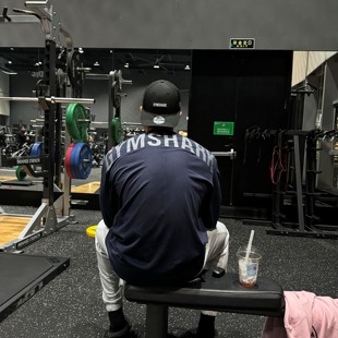 字母运动宽松弹力打底长袖 超好穿新品 power Gymshark t恤 2025