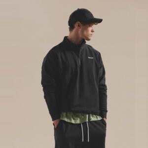 顶到天花板 GYMSHARK RESTDAY 1/4ZIP立领半拉链运动卫衣宽松落肩