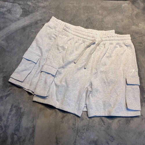 很猛很新 GYMSHARK CREST CARGO 运动大口袋宽松工装休闲短裤