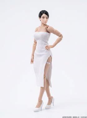 1/12非玩玩具 小芳 瑟琳娜女素体连衣裙配素体衣服