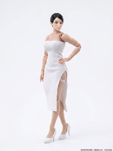 1/12非玩玩具 小芳 瑟琳娜女素体连衣裙配素体衣服
