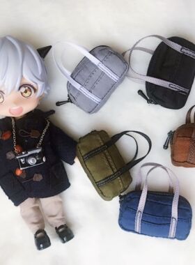 ob11娃衣 bjd ymy 阿巳12分素体挎包 jk包学院包妖精体背包书包