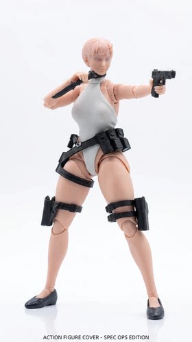 COWL 鬼女 1/10可动人偶素体兵人高跟鞋 腰带 配件枪套