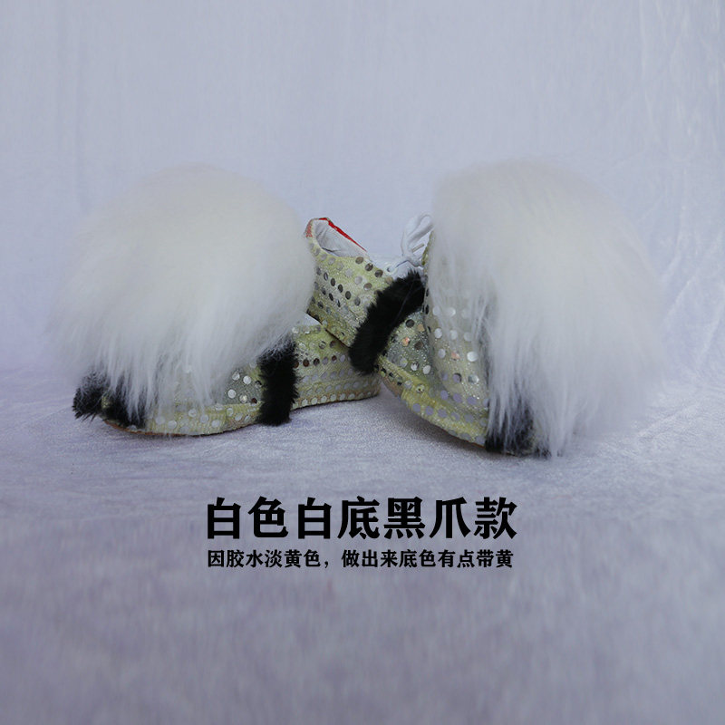 舞龙舞狮鞋醒狮鞋南狮鞋狮鼓工艺表演专用鞋羊毛鞋帆布鞋佛山醒狮