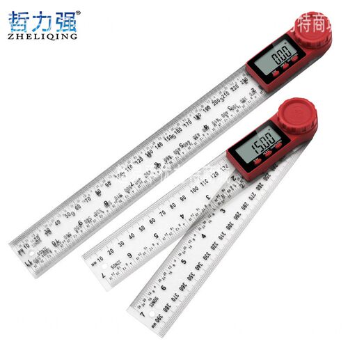 数显角度尺量角器透明水平尺