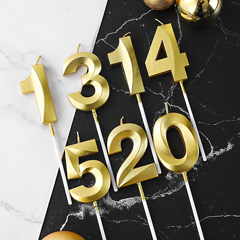 金色数字蜡烛大号过生日蛋糕装饰环保无烟蜡烛派对儿童卡通甜品台,节庆用品/礼品,蜡烛,淘宝优惠券,粉丝福利购,淘宝优惠卷