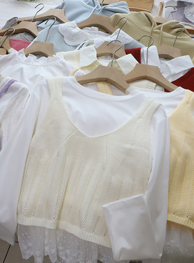 清仓秒杀！手快有手慢无[比正]春秋款女式时尚两件套衬衫卫衣3010