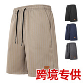 亚马逊休闲短裤 薄款 男士 跨境 五分裤 夏季 2026新款 外穿宽松冰丝速