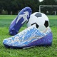 运动鞋 跨境足球鞋 大码 低帮青花瓷长钉青少年专业训练球鞋 男女同款