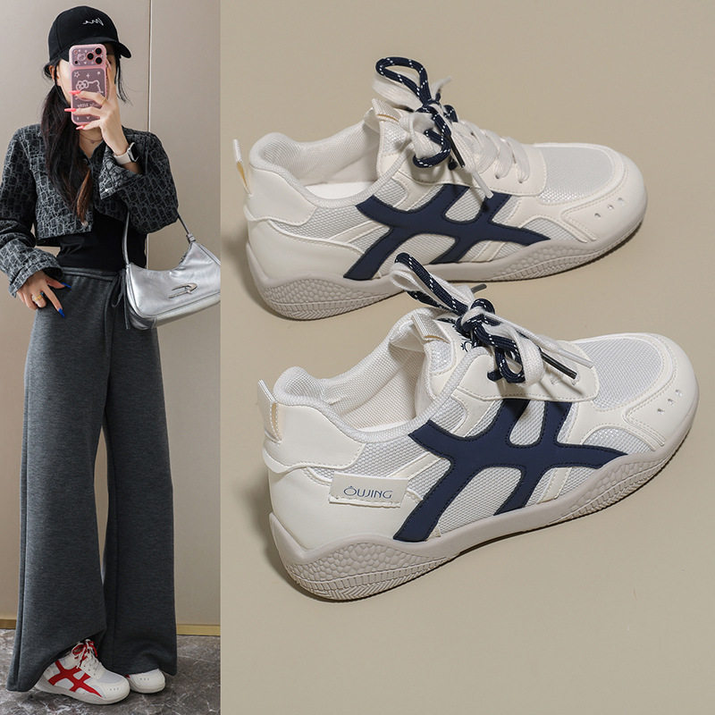 ins韩版新款老爹鞋女2026秋季学生运动跑步休闲街拍厚底增高K801
