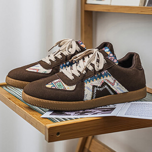 德训板鞋男士软底运动阿甘潮鞋男鞋2026新款春季小众休闲鞋子ins