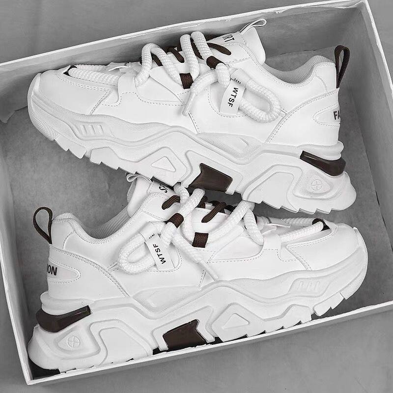 春季男鞋2026新款透气鞋子男款潮流百搭内增高运动鞋休闲老爹