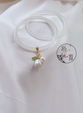 叮当镯琉璃古风白色日常