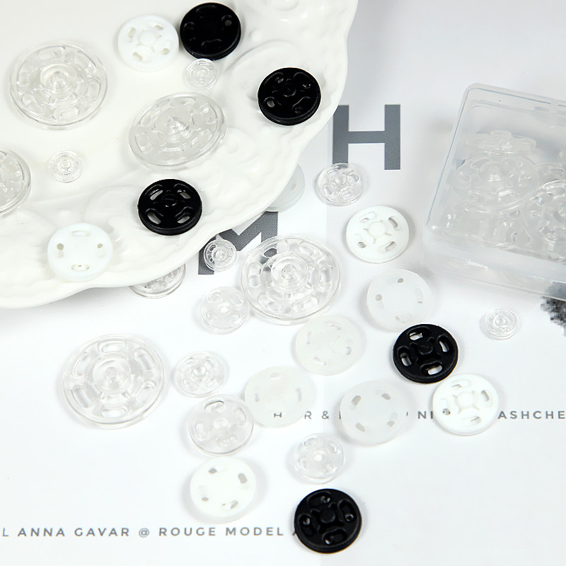 셔츠 안티 라이트 숨겨진 버튼 보이지 않는 버튼 액세서리 다목적 스냅 버튼 작은 스냅 버튼 투명 버튼 옷 스냅 버튼