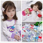 新款 儿童呼吸棉家居服纯棉长袖 长裤 2021秋季 睡衣男女宝四季 空调服