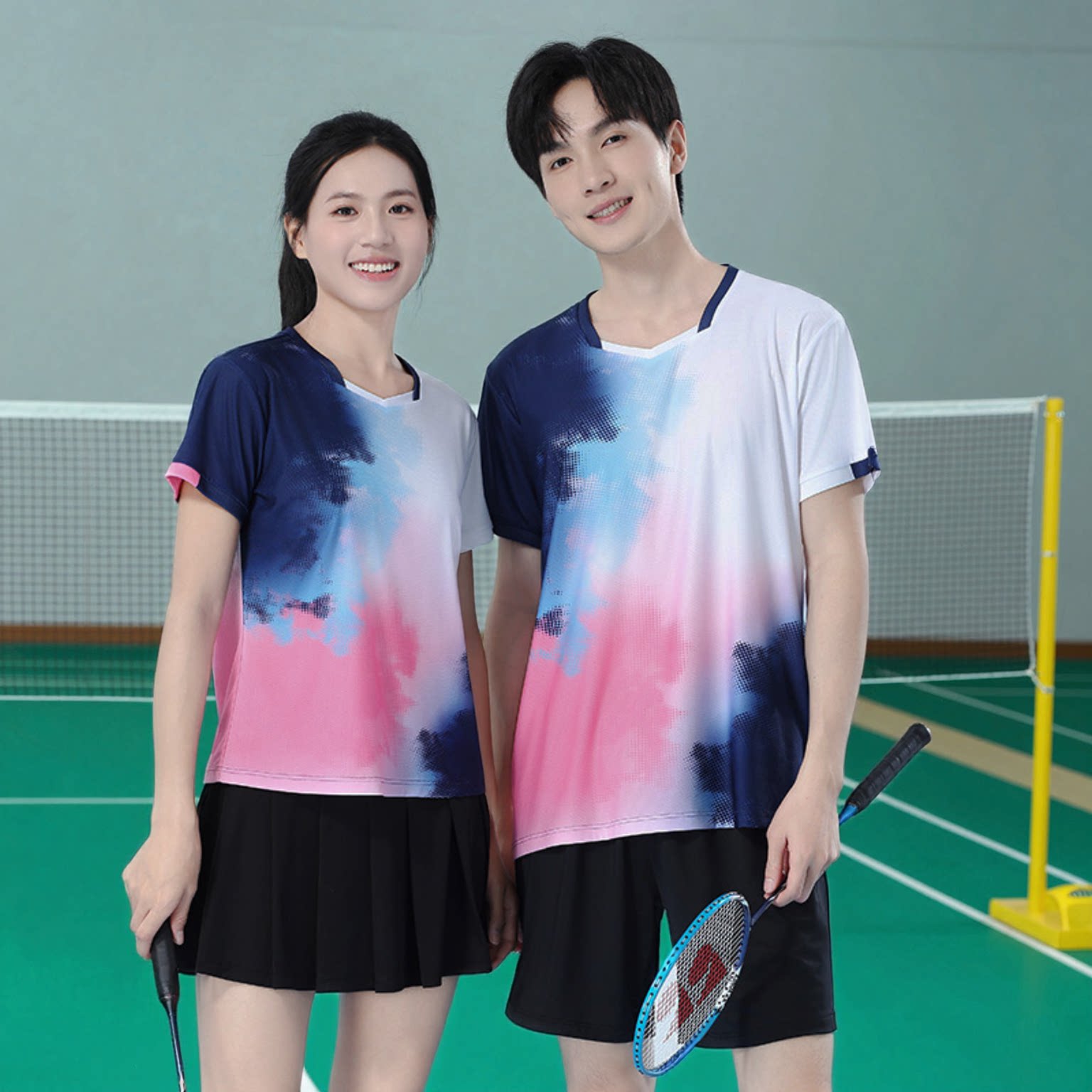 2026羽毛球服男女高颜值情侣款裙速干透气运动上衣夏季比赛训练服