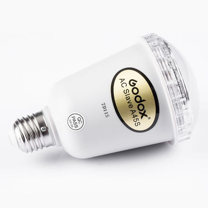 神牛电子伞灯A45S闪光灯灯泡光控引闪触发同步闪灯摄影灯伞A45S