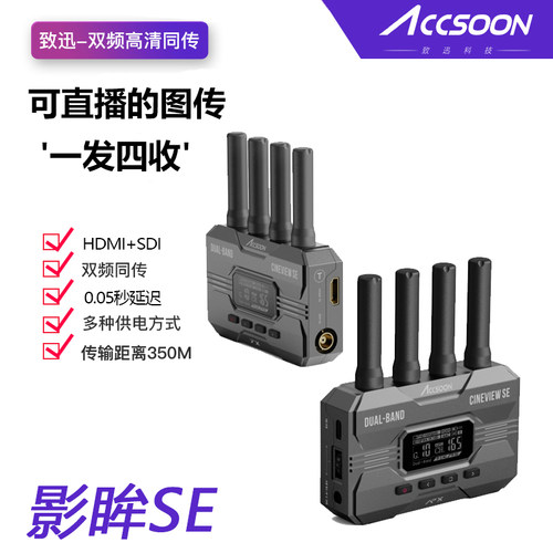 致迅影眸无线直播图传HDMI+SDI