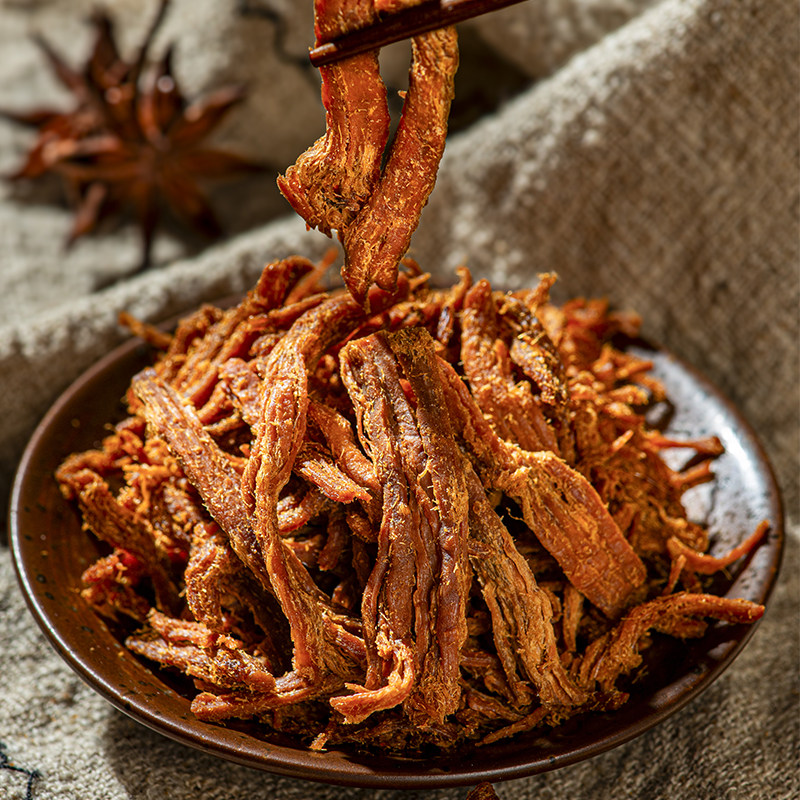 香脆猪肉松条肉条肉脯慢烤猪后腿肉独立包装休闲追剧零食小吃礼包