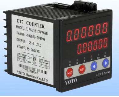 原装yoto 北崎 ct7-ps61b ct7-ps 智能数显电子计数器 计长仪询