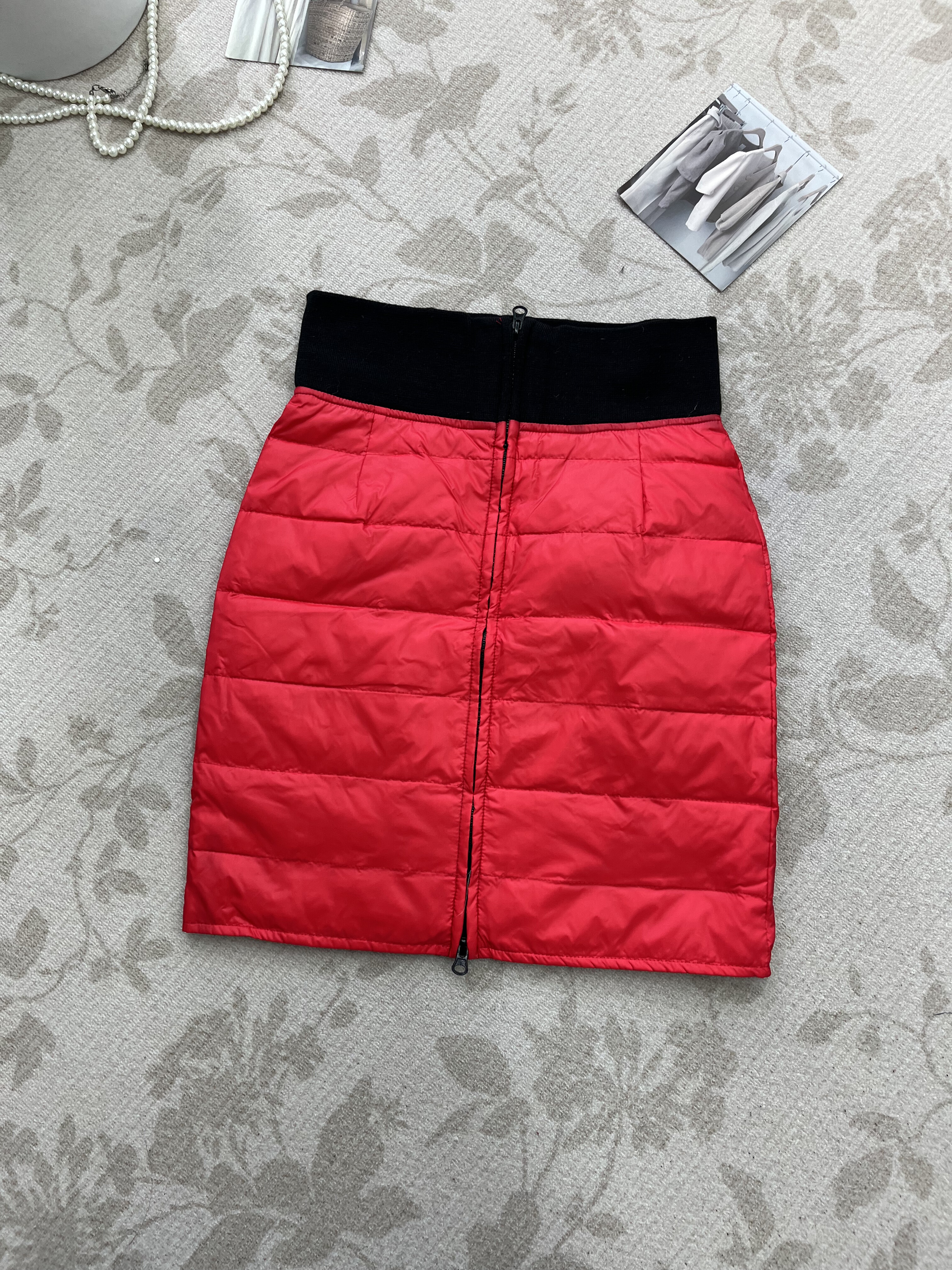 复古大红色显瘦A字羽绒半身裙秋冬百搭保暖减龄新年,女装/女士精品,上衣,淘宝优惠券,粉丝福利购,淘宝优惠卷