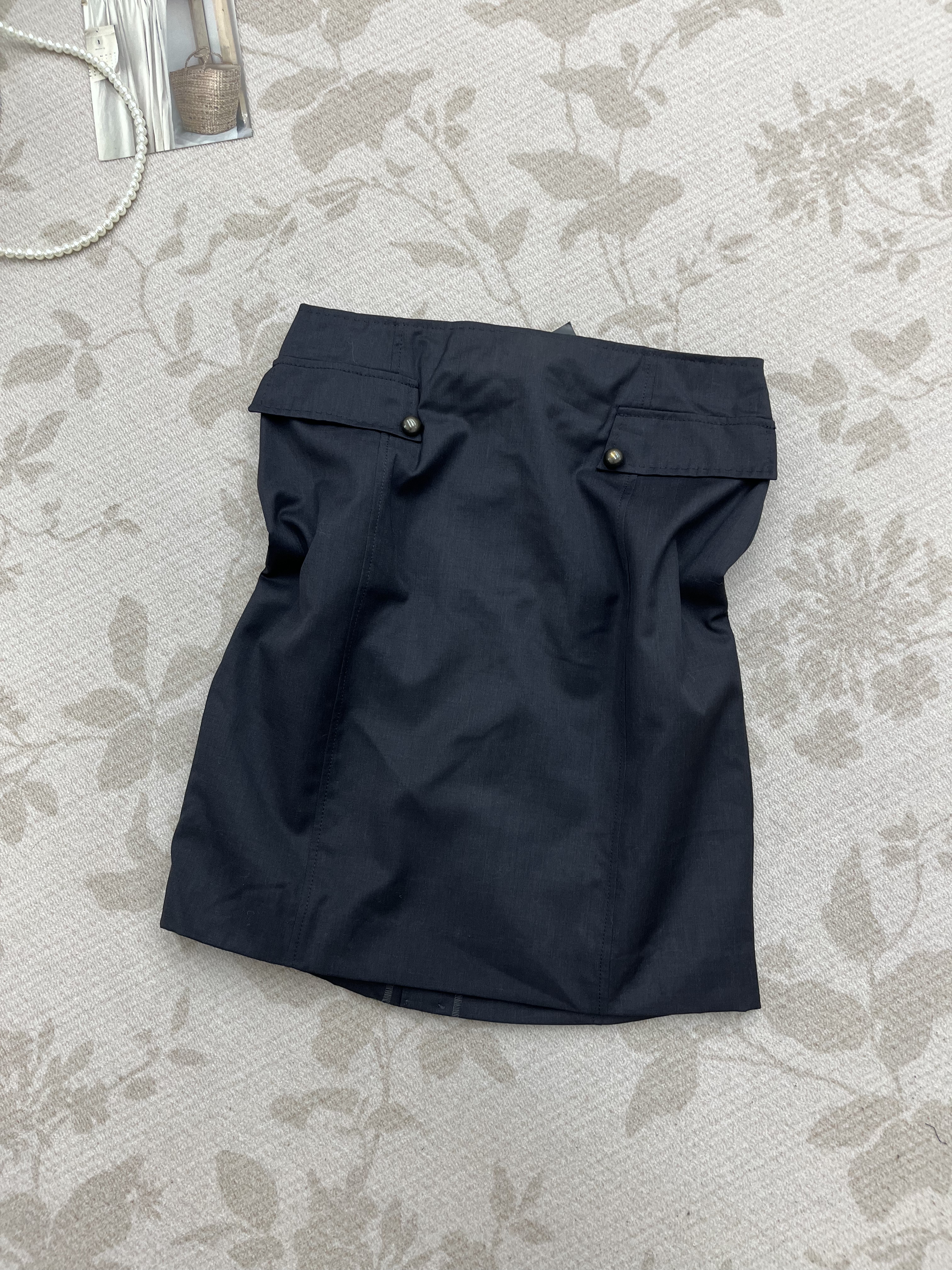 高品质新款薄款休闲百搭高腰A字短裙女显瘦